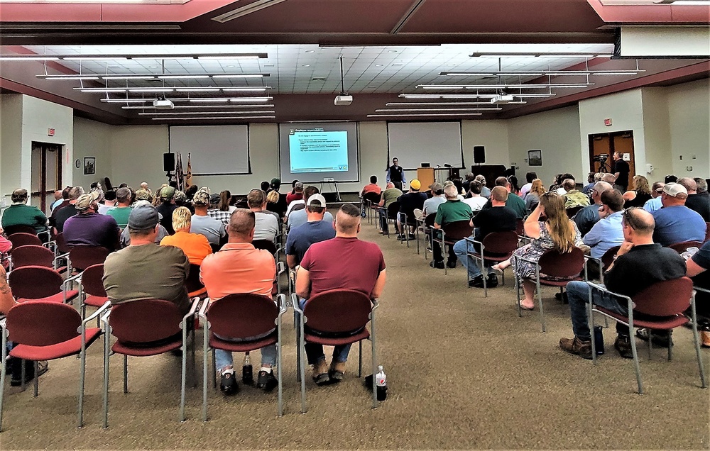 Installation Management Command-Readiness trainers deliver EEO training to Fort McCoy personnel