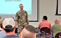 Fort McCoy Garrison commander discusses leadership, more during EEO training at installation