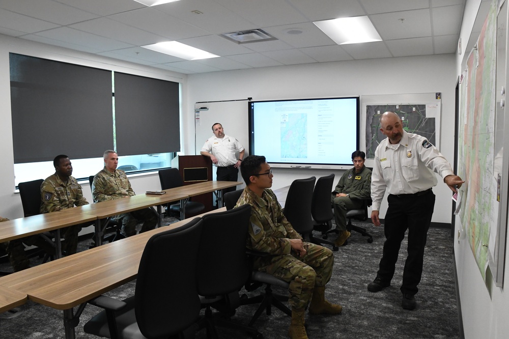 Lt. Gen. Stephen N. Whiting, Space Operations Command Commander visits Clear Space Force Station Airmen and Guardians