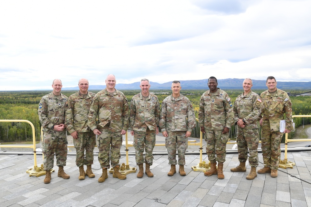 Lt. Gen. Stephen N. Whiting, Space Operations Command Commander visits Clear Space Force Station Airmen and Guardians