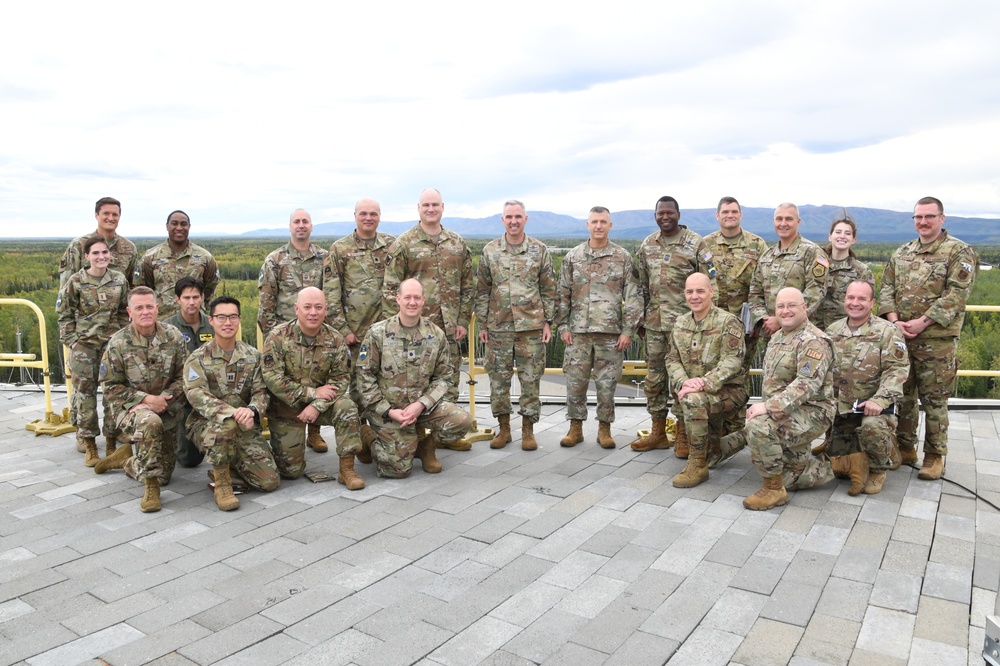 Lt. Gen. Stephen N. Whiting, Space Operations Command Commander visits Clear Space Force Station Airmen and Guardians