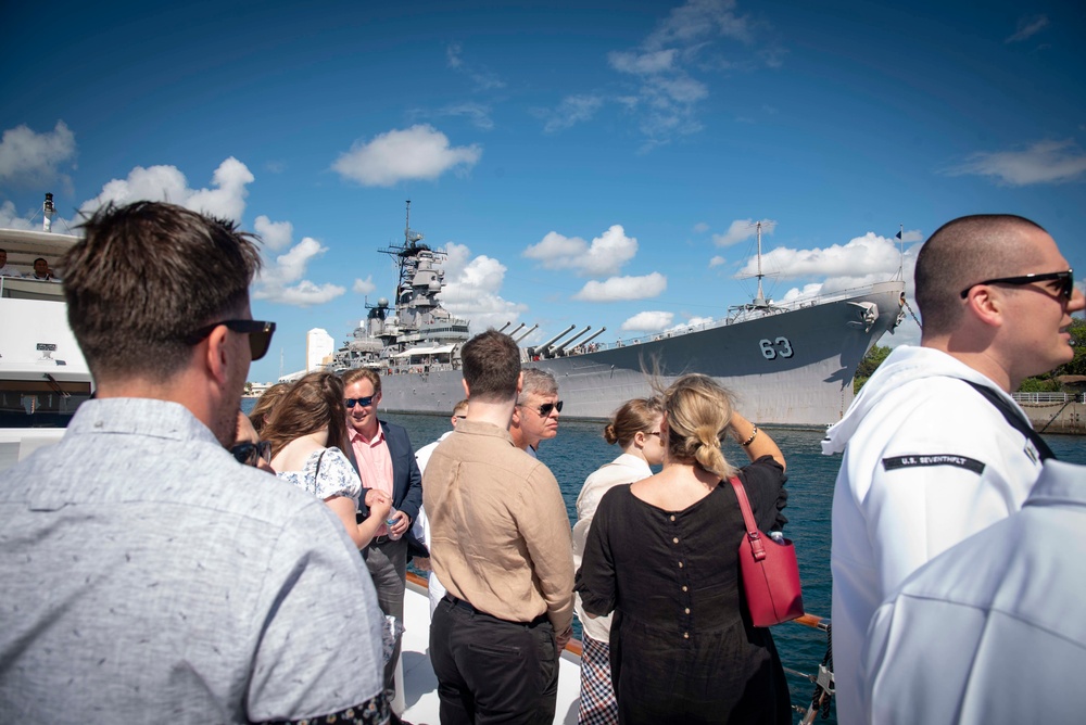 U.S. Pacific Fleet Sailor Of the Year Remembrance Barge