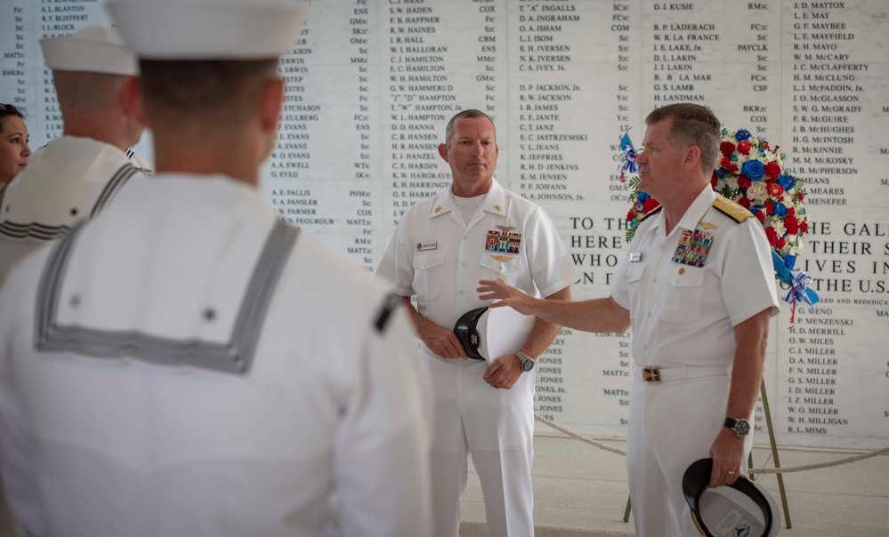 U.S. Pacific Fleet Sailor Of the Year Remembrance Barge