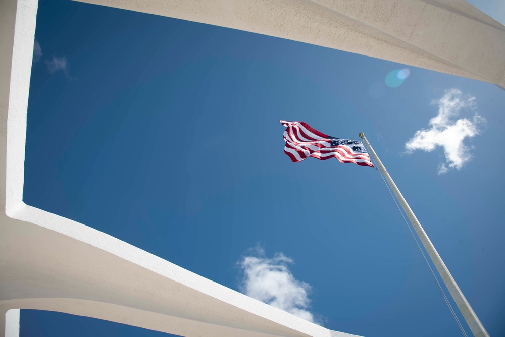 U.S. Pacific Fleet Sailor Of the Year Remembrance Barge