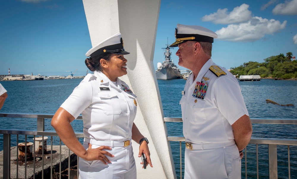 U.S. Pacific Fleet Sailor Of the Year Remembrance Barge