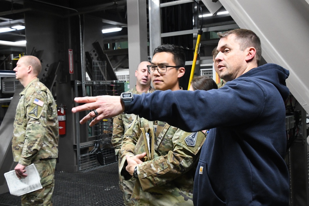 Lt. Gen. Stephen N. Whiting, Space Operations Command Commander visits Clear Space Force Station Airmen and Guardians