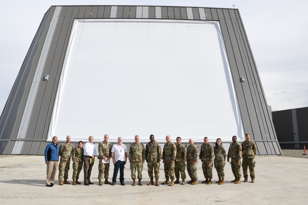 Lt. Gen. Stephen N. Whiting, Space Operations Command Commander visits Clear Space Force Station Airmen and Guardians