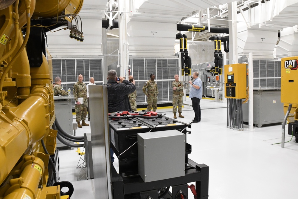 Lt. Gen. Stephen N. Whiting, Space Operations Command Commander visits Clear Space Force Station Airmen and Guardians