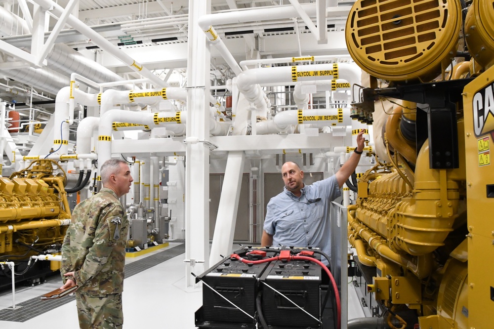 Lt. Gen. Stephen N. Whiting, Space Operations Command Commander visits Clear Space Force Station Airmen and Guardians