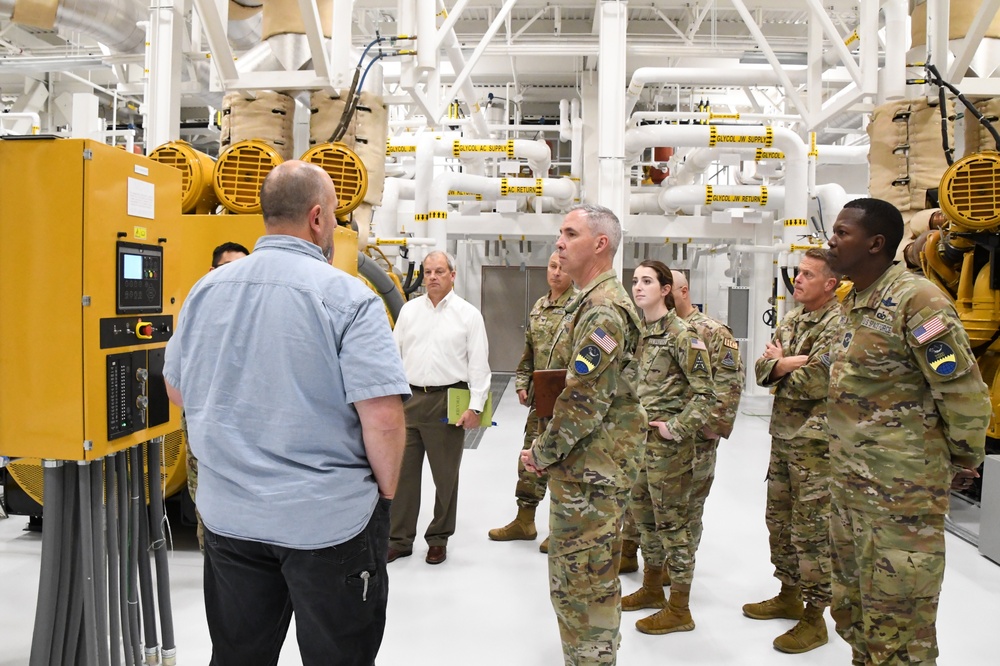 Lt. Gen. Stephen N. Whiting, Space Operations Command Commander visits Clear Space Force Station Airmen and Guardians