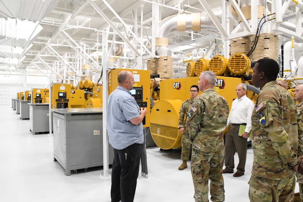 Lt. Gen. Stephen N. Whiting, Space Operations Command Commander visits Clear Space Force Station Airmen and Guardians