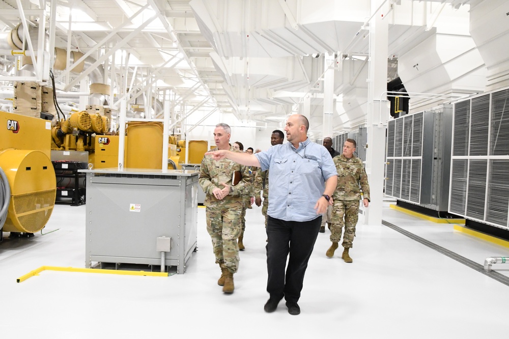 Lt. Gen. Stephen N. Whiting, Space Operations Command Commander visits Clear Space Force Station Airmen and Guardians