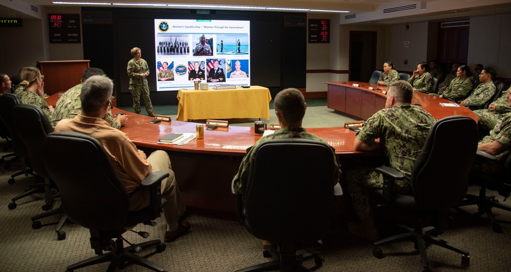 U.S. Pacific Fleet Women's Equality Day Observance