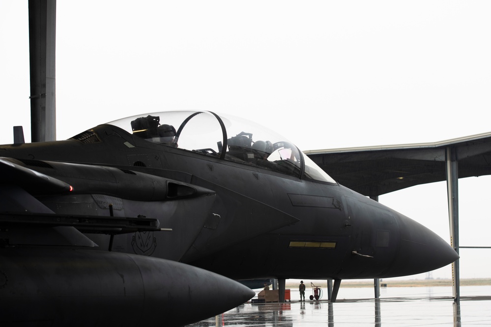 Mountain Home AFB Strike Eagle operations