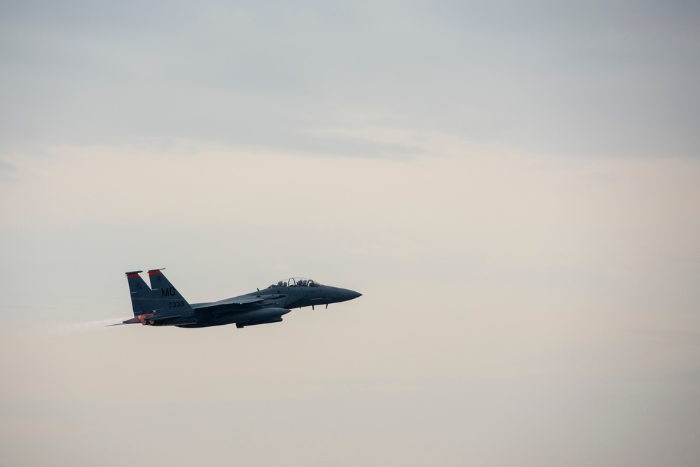 Mountain Home AFB Strike Eagle operations