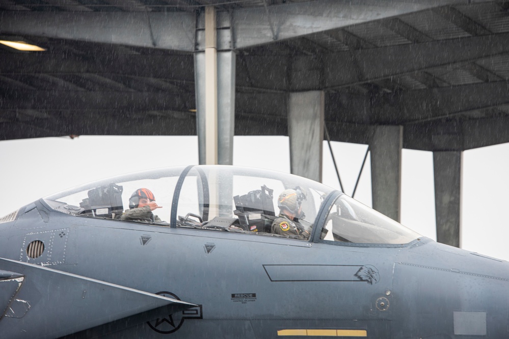 Mountain Home AFB Strike Eagle operations