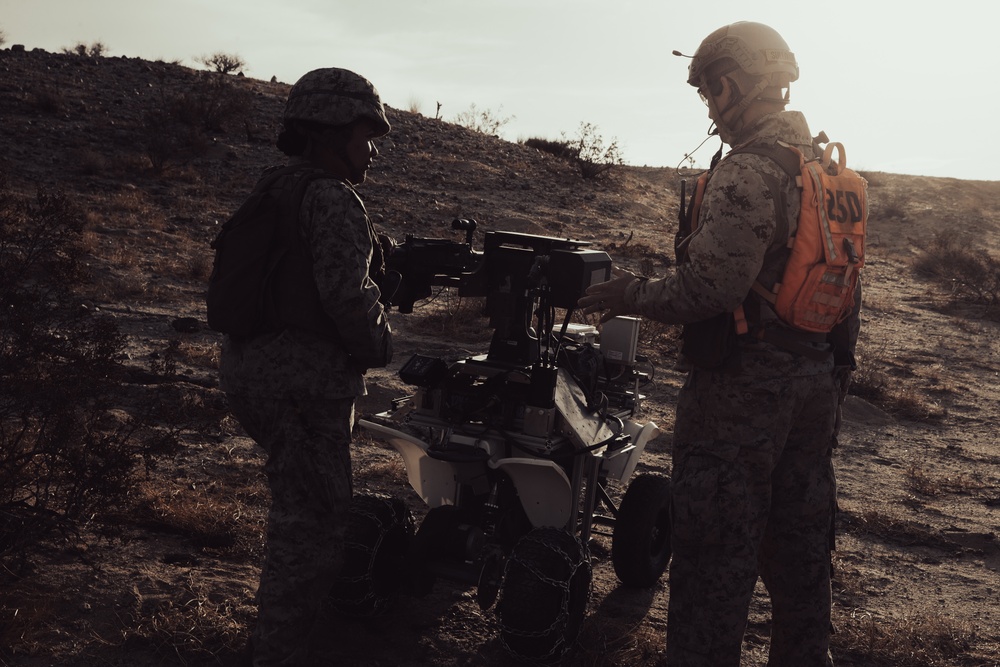 TTECG Marines test new technologies during Adversary Force Exercise 3-22