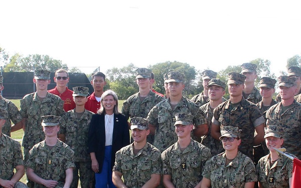 Iowa State University NROTC Breaks Ground On New Unit Obstacle Course