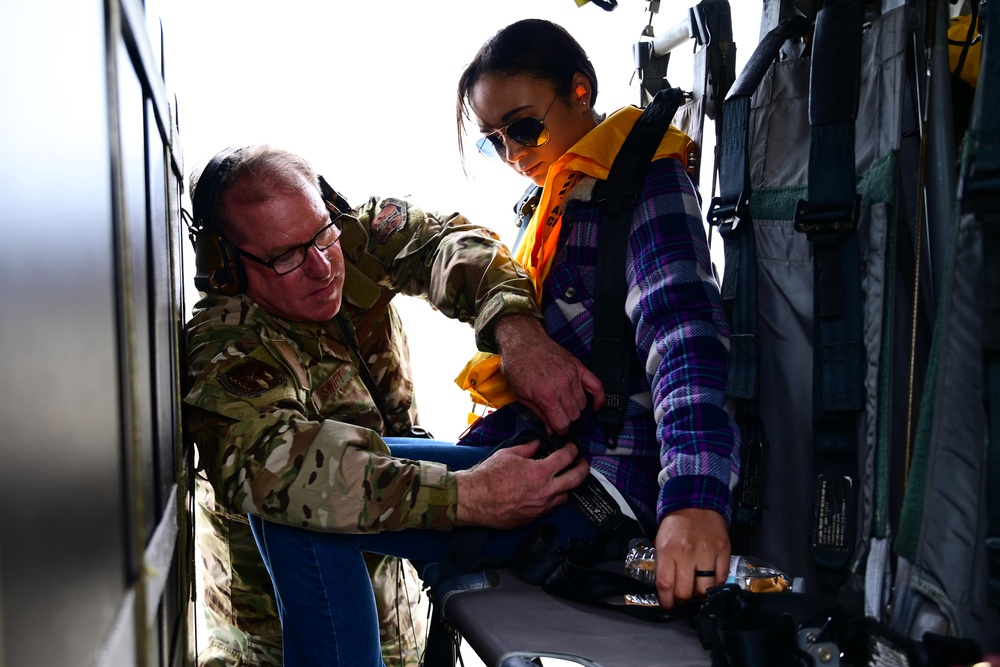 Spouse flights build family connection to 129th Rescue Wing mission