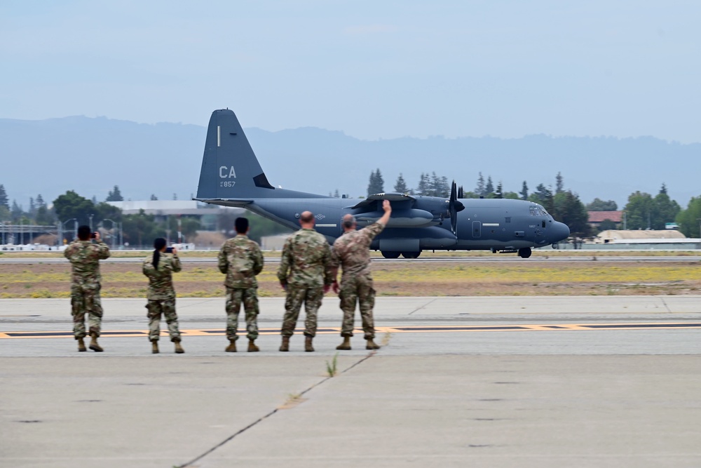 Spouse flights build family connection to 129th Rescue Wing mission