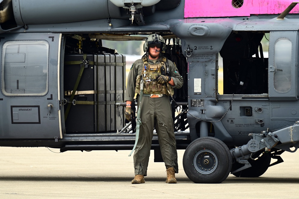 Spouse flights build family connection to 129th Rescue Wing mission