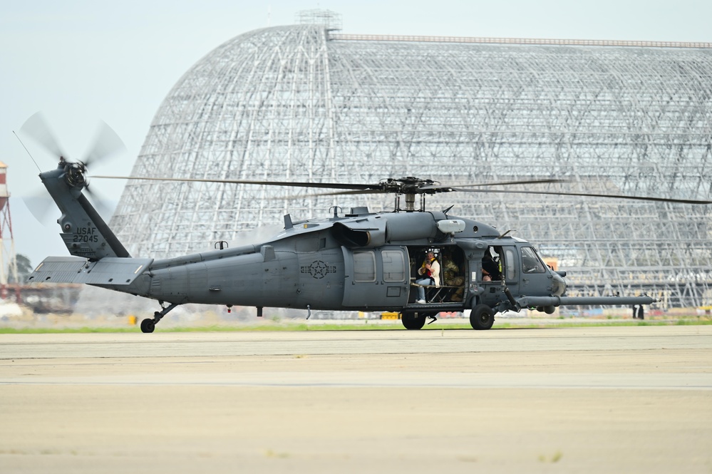 Spouse flights build family connection to 129th Rescue Wing mission