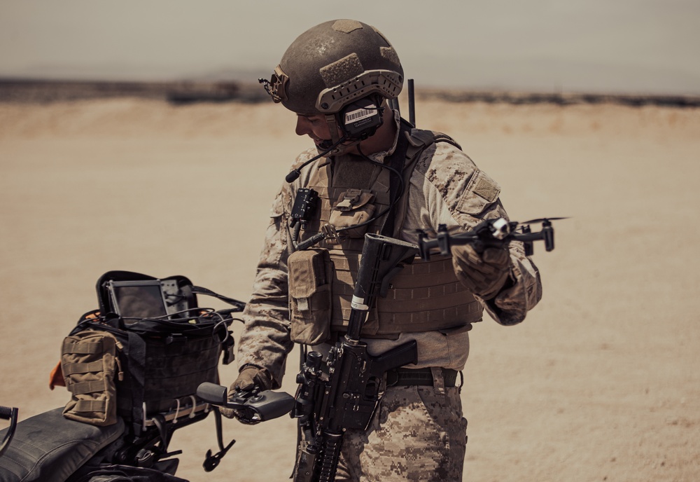 TTECG Marines test new technologies during Adversary Force Exercise 3-22