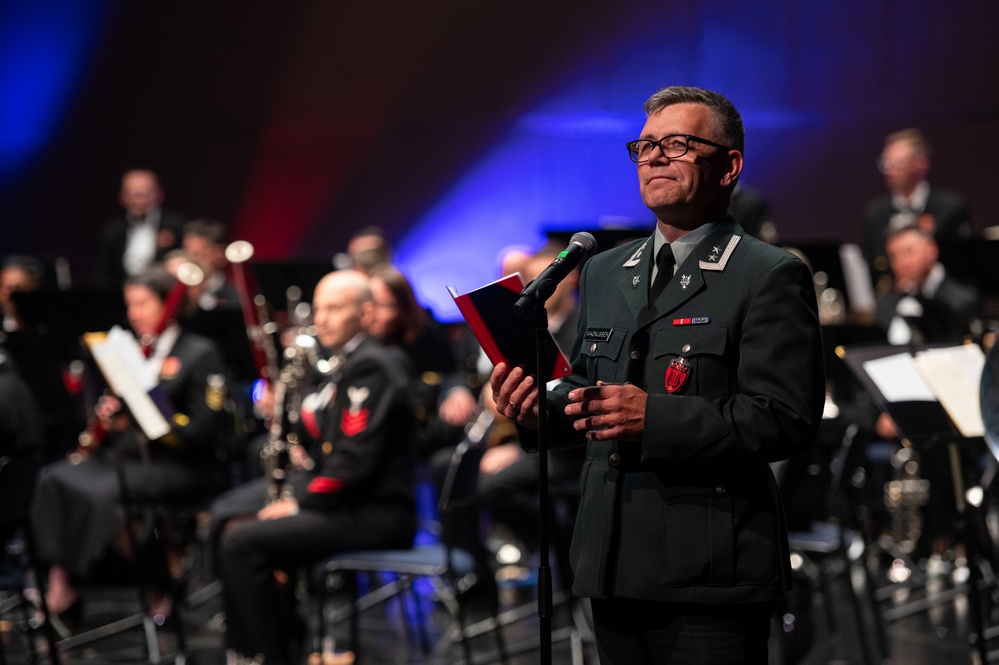 Navy Band visits Sandefjord, Norway