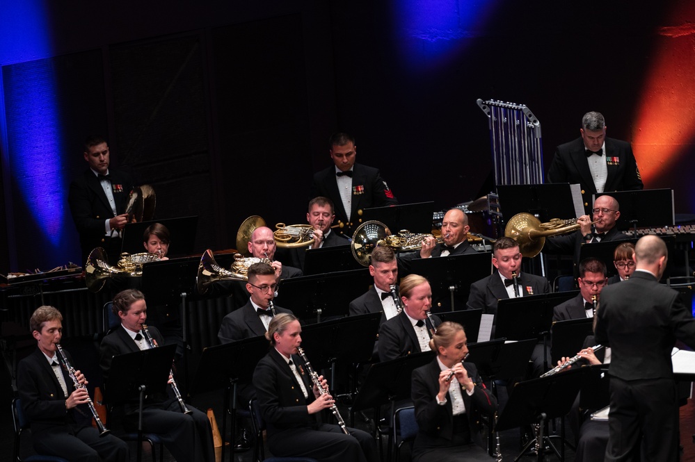 Navy Band visits Sandefjord, Norway