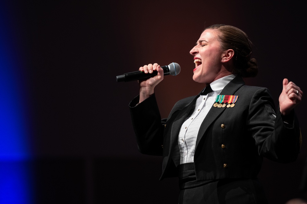 Navy Band visits Sandefjord, Norway
