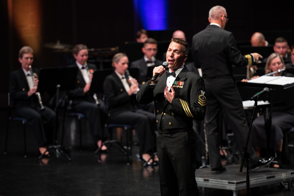 Navy Band visits Sandefjord, Norway