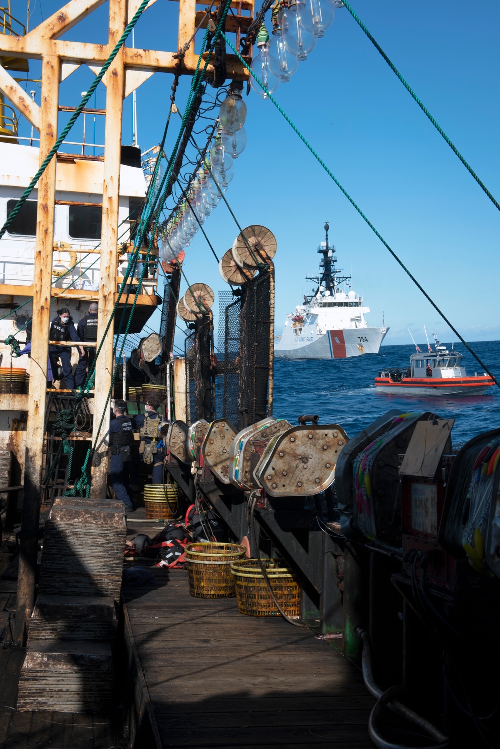 Coast Guard conducts ounter-illegal, unreported and unregulated (IUU) fishing operations