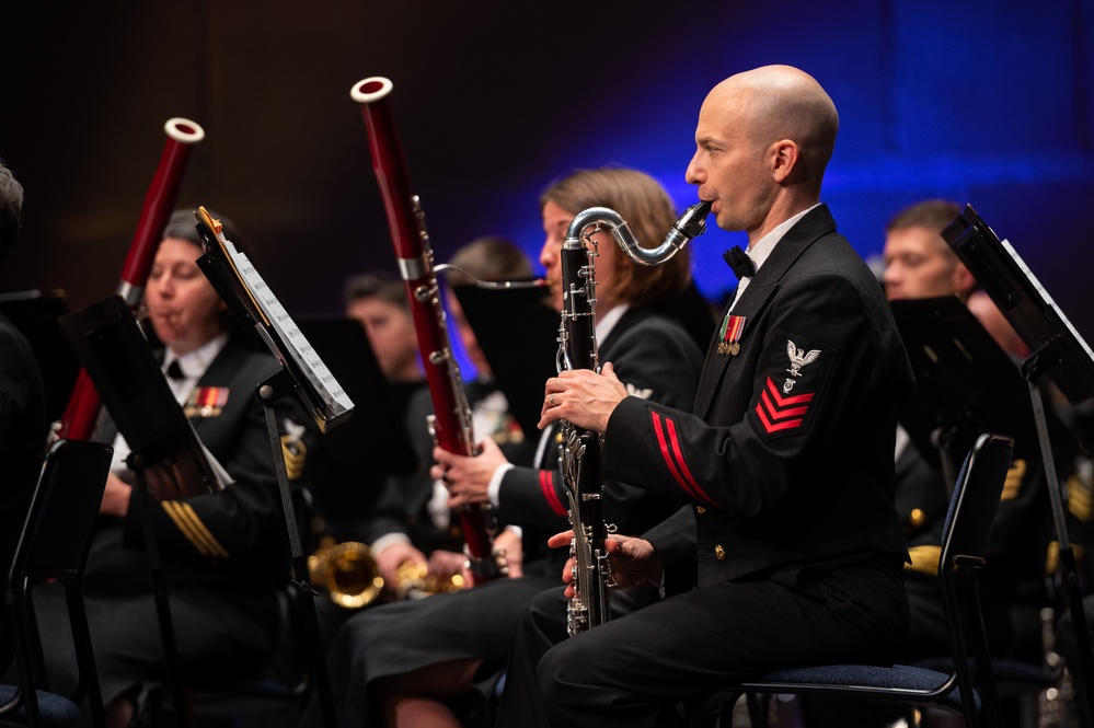 Navy Band visits Sandefjord, Norway