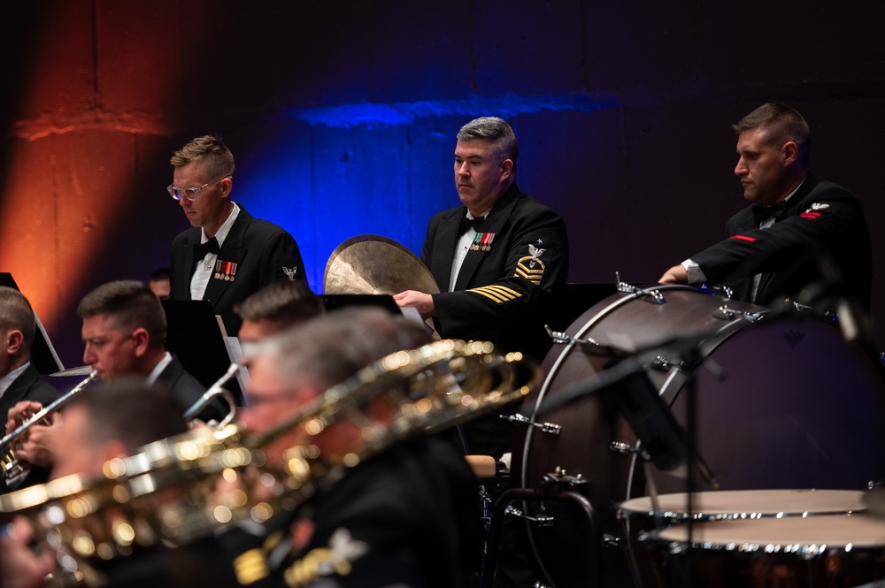Navy Band visits Sandefjord, Norway