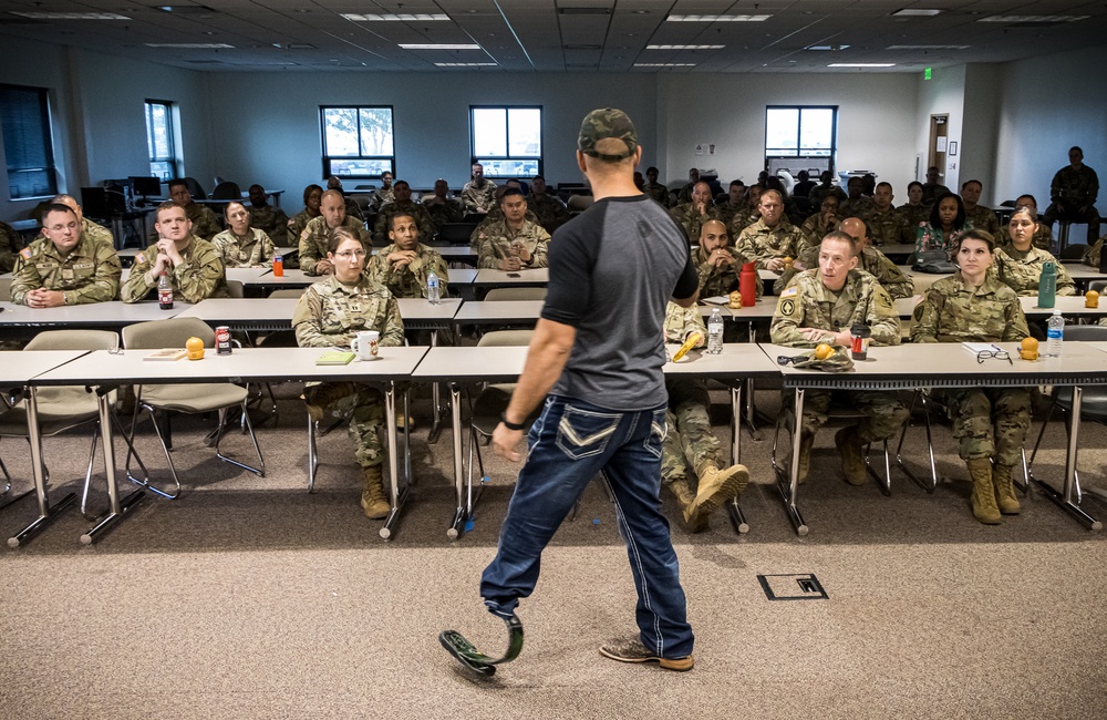 The Weight We Carry: Disabled Veteran Teaches Resiliency in the Face of Suicide