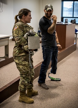 The Weight We Carry: Disabled Veteran Teaches Resiliency in the Face of Suicide