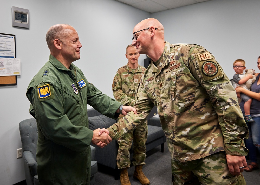 Maj. Gen. Pirak visits VTANG during Open House