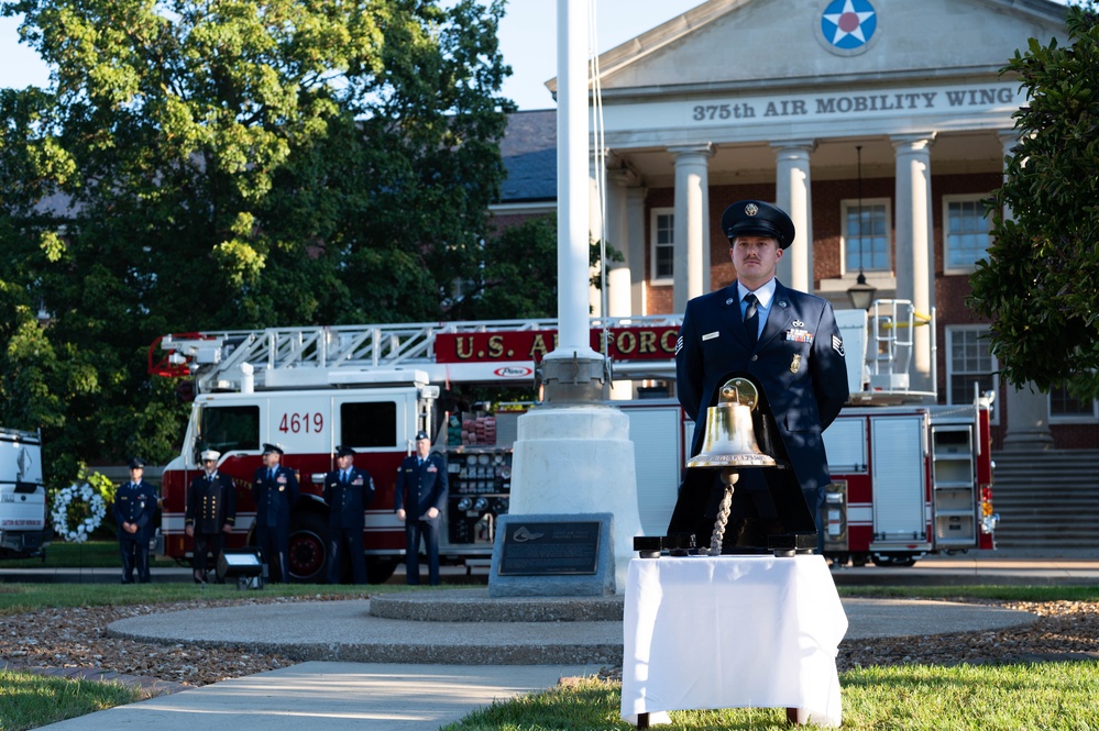 Scott Air Force Base holds remembrance ceremony for 9/11