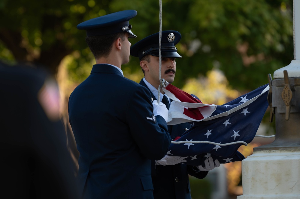 Scott Air Force Base holds remembrance ceremony for 9/11