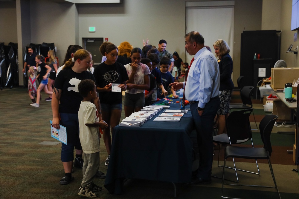 The Combat Center hosts Back-to-School Resource Fair