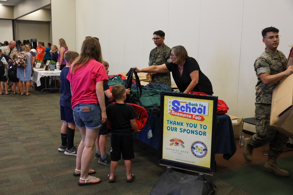 The Combat Center hosts Back-to-School Resource Fair