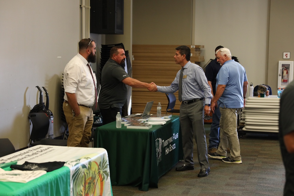 The Combat Center hosts Back-to-School Resource Fair