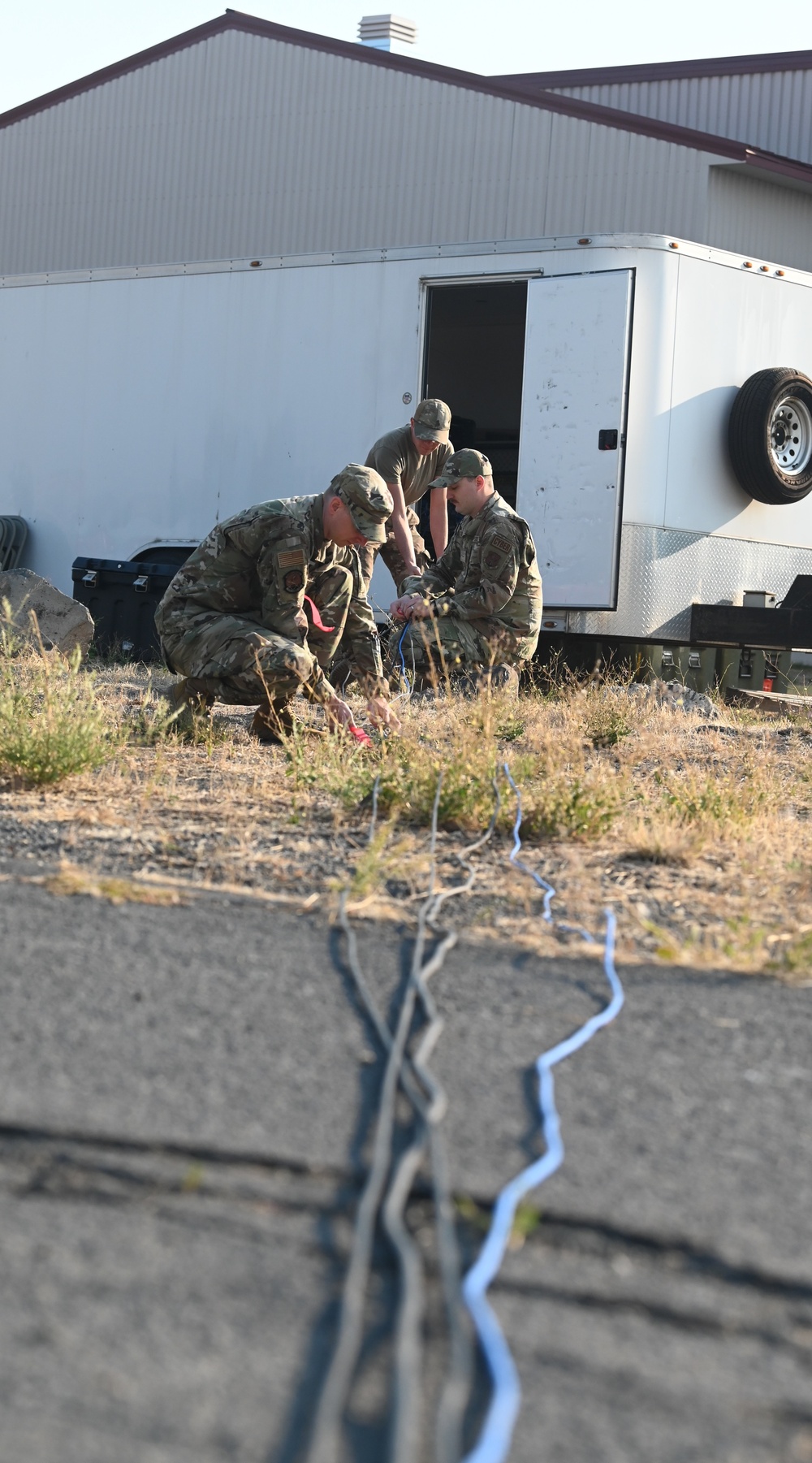 173rd Communication Flight trains for domestic operations