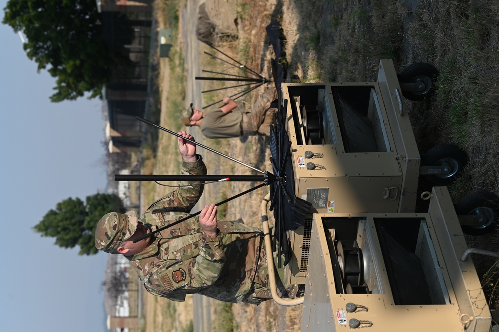 173rd Communication Flight trains for domestic operations