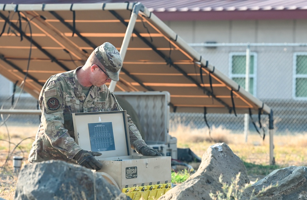 173rd Communication Flight trains for domestic operations