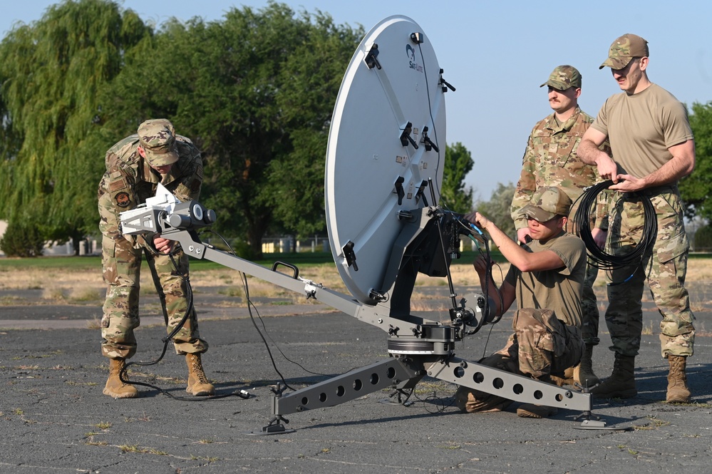 173rd Communication Flight trains for domestic operations