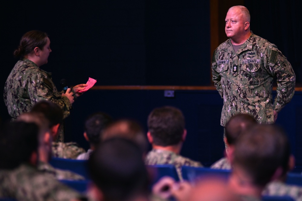 MCPON Honea Conducts First Fleet Visit