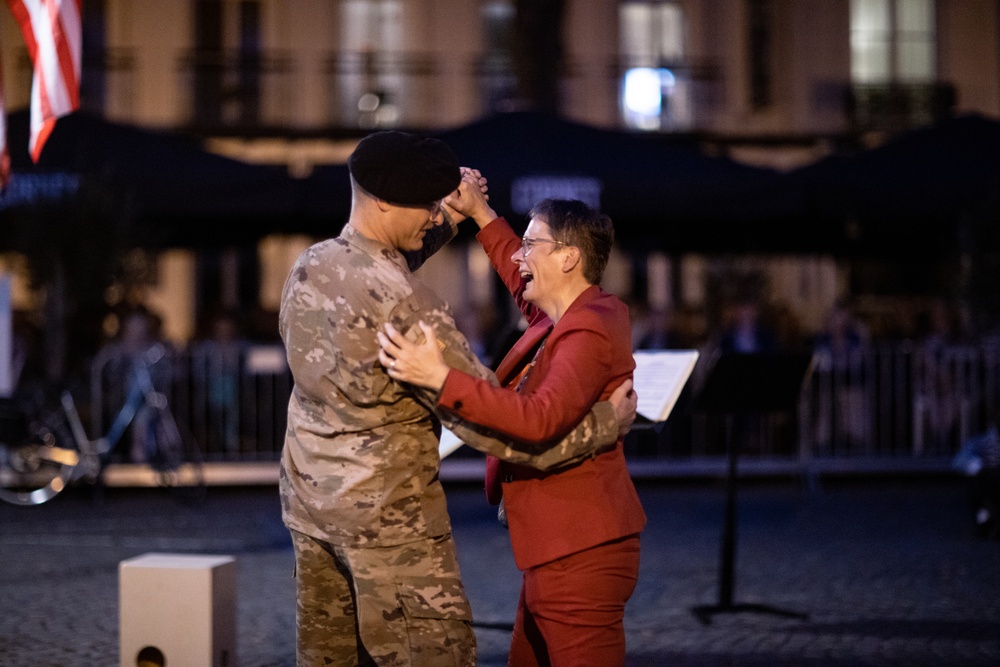 101st Airborne Division Band performs in honor of Operation Market Garden 78