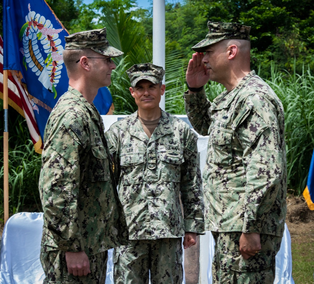 30 NCR HOLDS CHANGE OF COMMAND CEREMONY IN TINIAN