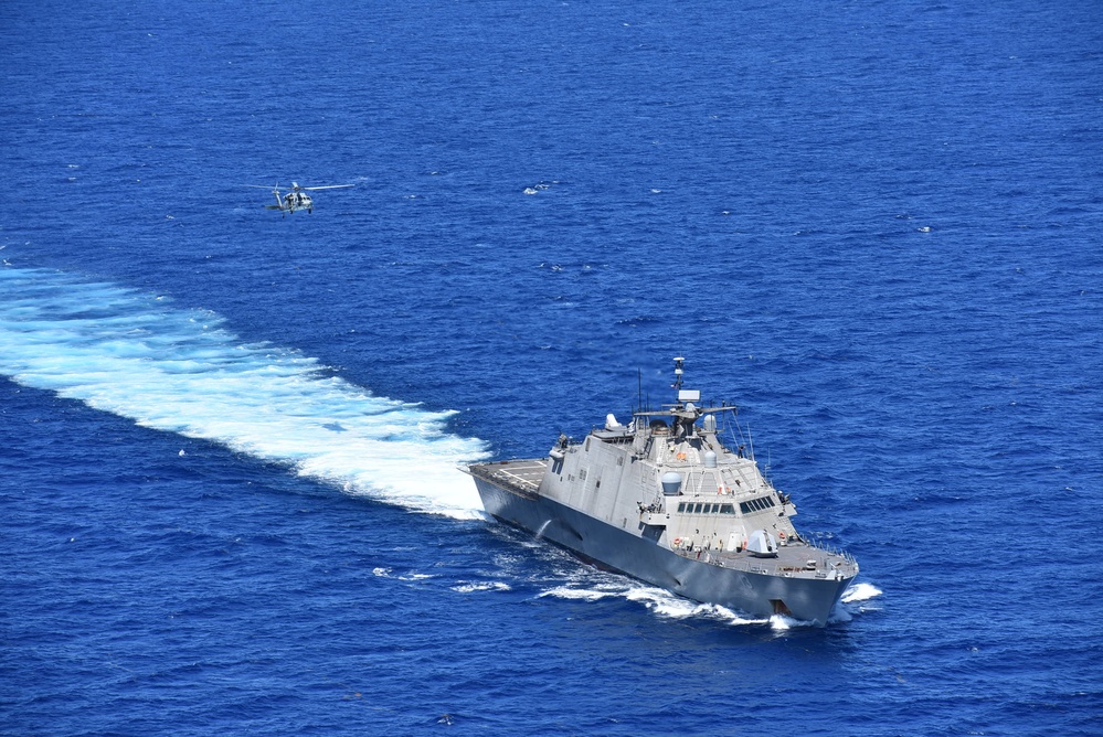 USS Billings and USS Wichita Participate in a Photo Exercise